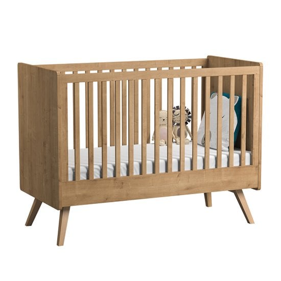 Vintage Lit bébé évolutif 70x140 - 1