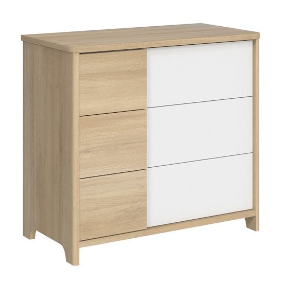Sacha commode 3 tiroirs - 1