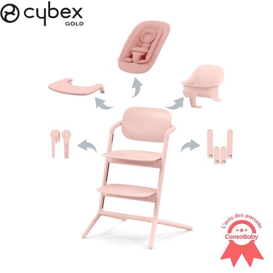 Chaise haute Lemo 4-en-1 - 6
