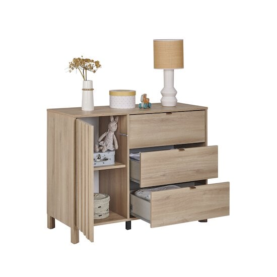 Calypso Commode 1 porte 3 tiroirs - 2