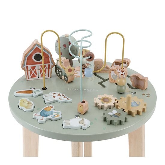 Little Farm Table d'activités bois - 2
