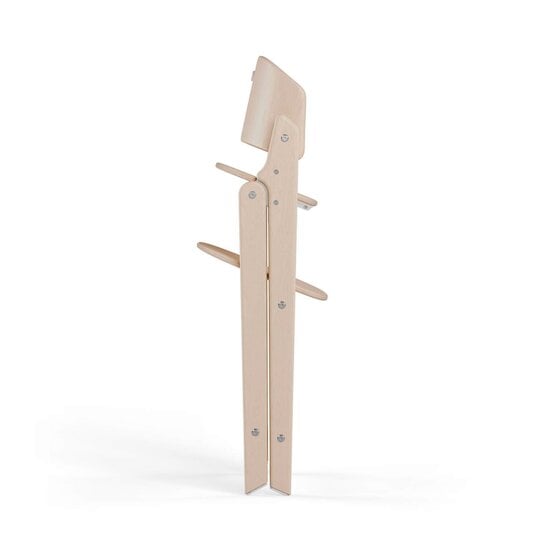 Chaise haute Click & Fold en bois - 2