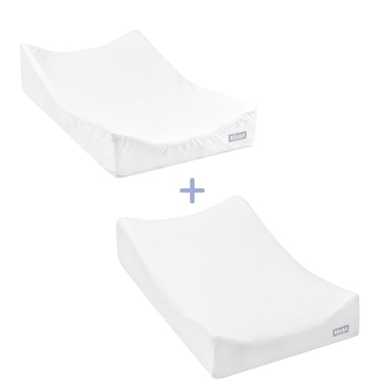 Matelas à langer Sofalange + housse éponge - 1