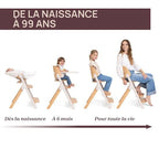 Chaise haute évolutive Meraviglia - 2