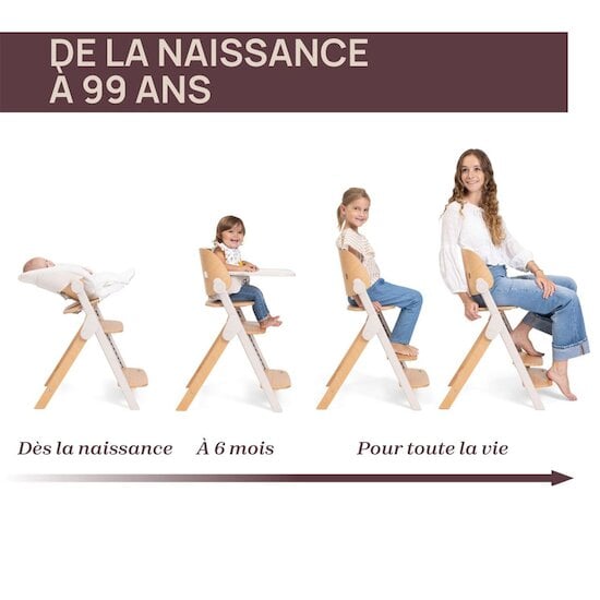 Chaise haute évolutive Meraviglia - 2