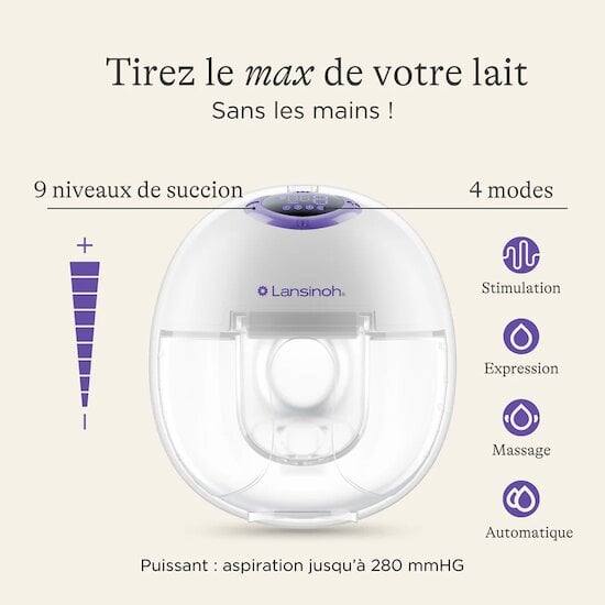Tire-lait mains libres - 2