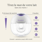 Tire-lait mains libres - 2