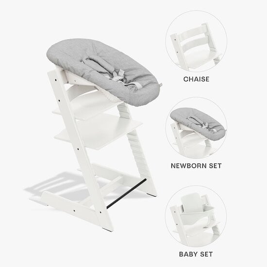 Tripp Trapp® Pack Chaise haute + Baby Set + Newborn Set - 6