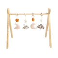 Arche d'éveil en bois avec 4 jouets - 1