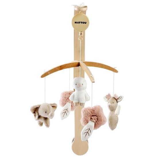Mobile musical en bois pour lit Fanfan - 2