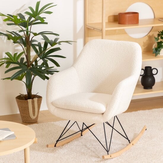Fauteuil Bouclette Rocking-chair "Olmeto" - 2