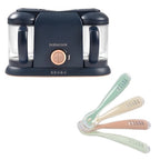Pack Robot cuiseur Babycook® Duo + Lot de cuillères 1er âge silicone - 1