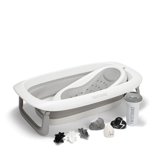 Baignoire + transat + rinceur + 6 jouets de bain - 3