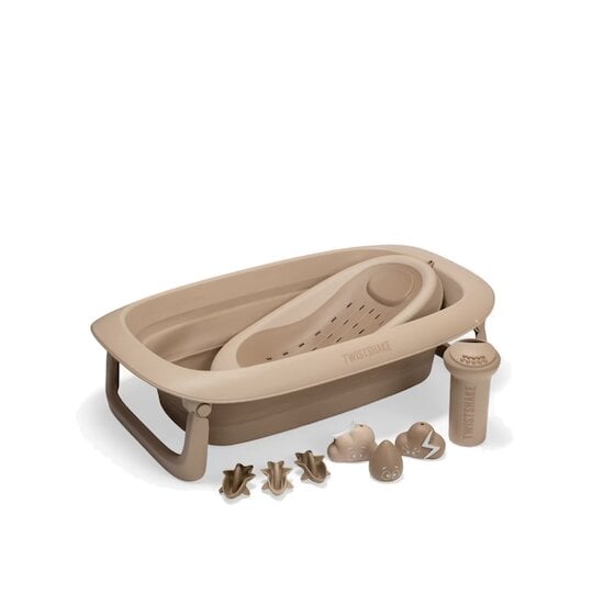 Baignoire + transat + rinceur + 6 jouets de bain - 1