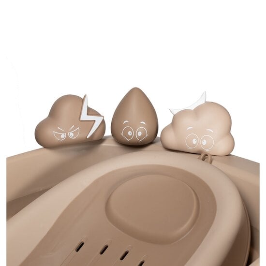 Baignoire + transat + rinceur + 6 jouets de bain - 2
