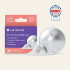 Coupelles d'allaitement en argent x2 - 1