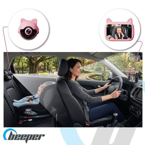 Caméra de surveillance bébé embarqué pour voiture - 2