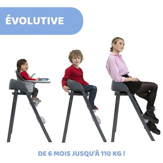 Chaise haute Crescendo Up - 2